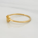 Anillo Corona 1.2g / T7 Oro Amarillo 18K