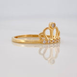 Anillo Corona 1.2g / T6 1/2 Oro Amarillo 18K