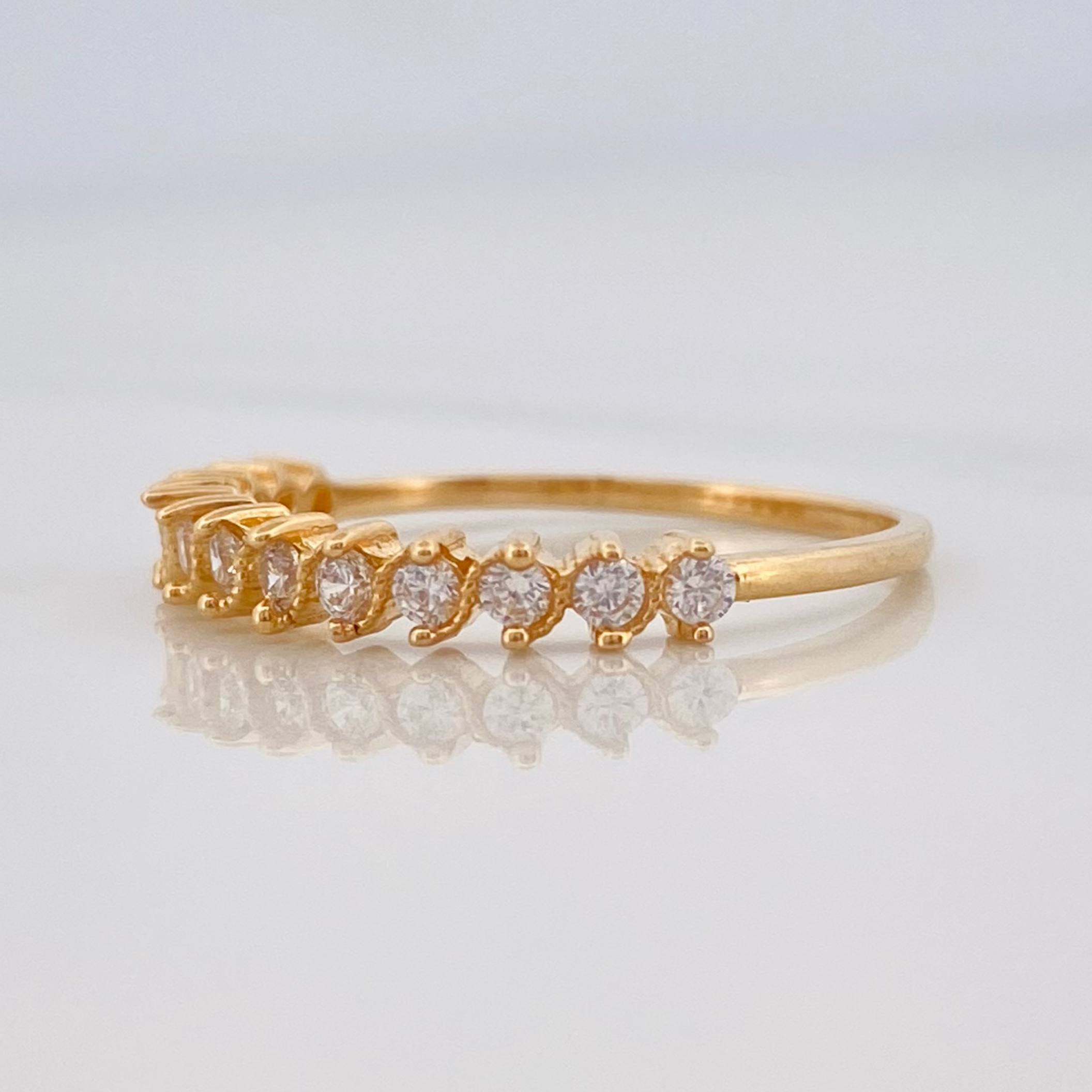 Anillo Churumbela 1.75g / T7 Oro Amarillo 18K