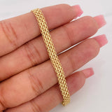 Cadena China 18.65g / 60cm / 5.07mm Oro Amarillo 18K