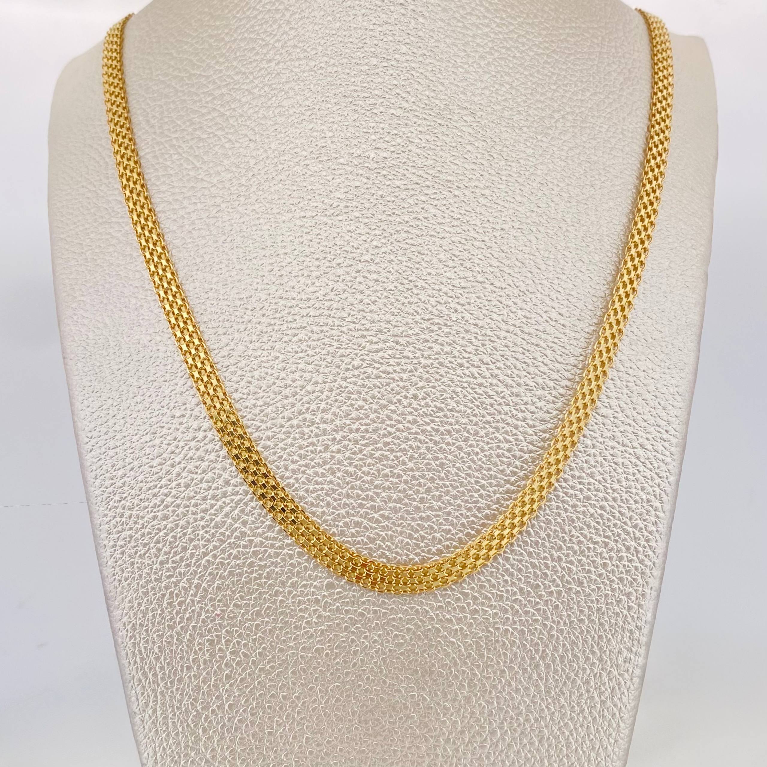 Cadena China 18.65g / 60cm / 5.07mm Oro Amarillo 18K