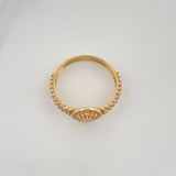 Anillo Corona 2.4 g / T6 1/4 Oro Amarillo 18K