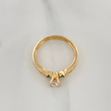 Anillo Solitario 3.25 g / T7 Oro Amarillo 18K