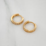 Candongas Carril 1.65 g / 1.1 cm Oro Amarillo 18K