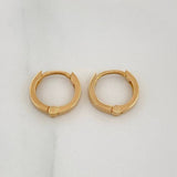 Candongas Aro Liso 1.15 g / 1 cm Oro Amarillo 18K