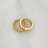Candongas Aro Liso 1.15 g / 1 cm Oro Amarillo 18K
