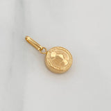 Dije Escudo Colombia 0.65 g / 2 cm Oro Amarillo 18K