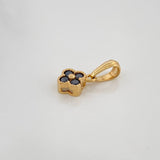 Dije Trebol 1.1 g / 1.7 cm Oro Amarillo 18K