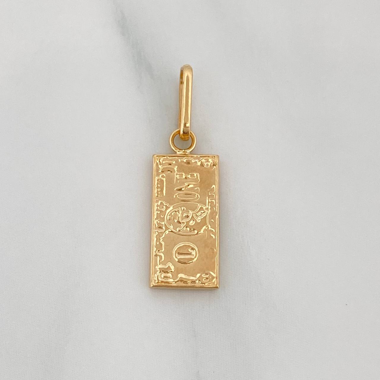 Dije One Dolar 0.7 g / 2.4 cm Oro Amarillo 18K