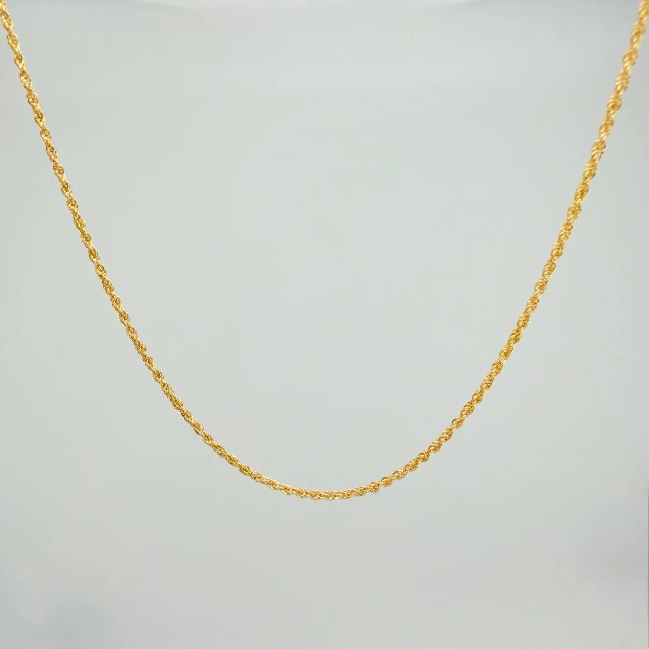 Cadena Lazo 2gr / 50cm / 2mm Oro Amarillo +3 &