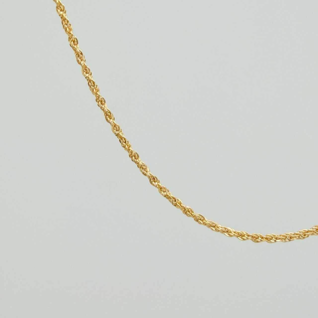 Cadena Lazo 0.95gr / 50cm / 1mm Oro Amarillo +3 $