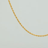 Cadena Lazo 0.95gr / 50cm / 1mm Oro Amarillo +3 $