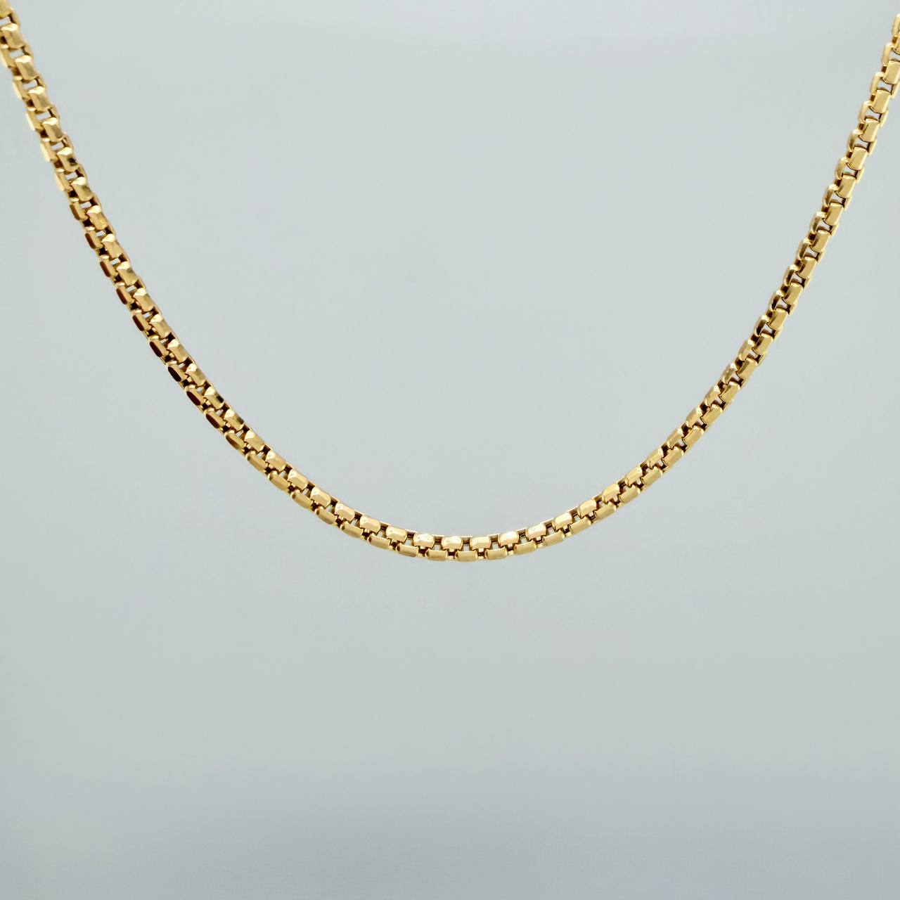 Cadena Veneciana 5.25gr / 50.5cm / 1.66mm Oro Amarillo +3 18K $