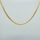Cadena Veneciana 5.25gr / 50.5cm / 1.66mm Oro Amarillo +3 18K $