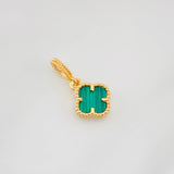 Dije Trebol 0.8g / 1.05cm Oro Amarillo 18K