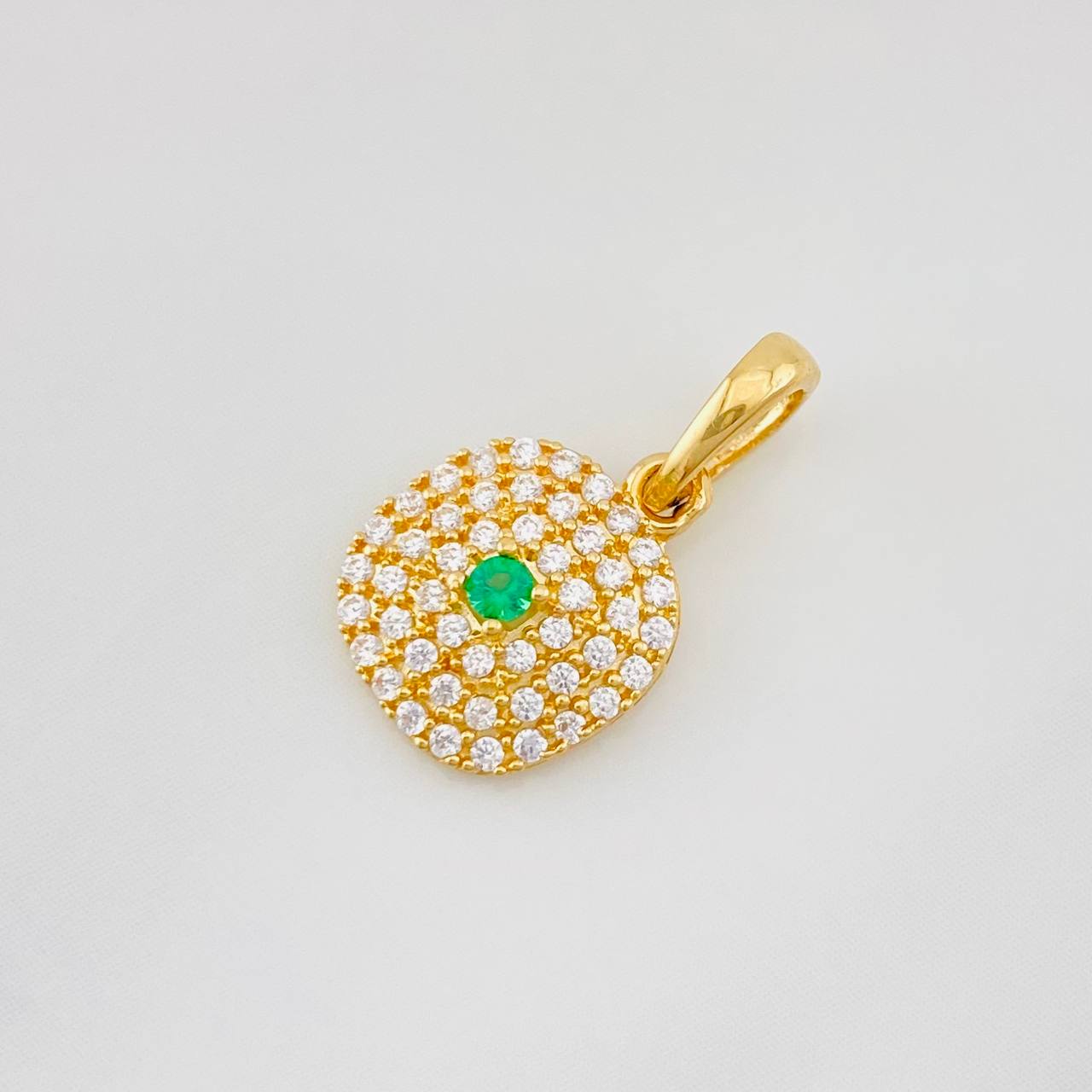 Dije Halo Cuadrado 1.15g / 1.05cm Oro Amarillo 18K