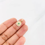Dije Halo Cuadrado 1.15g / 1.05cm Oro Amarillo 18K