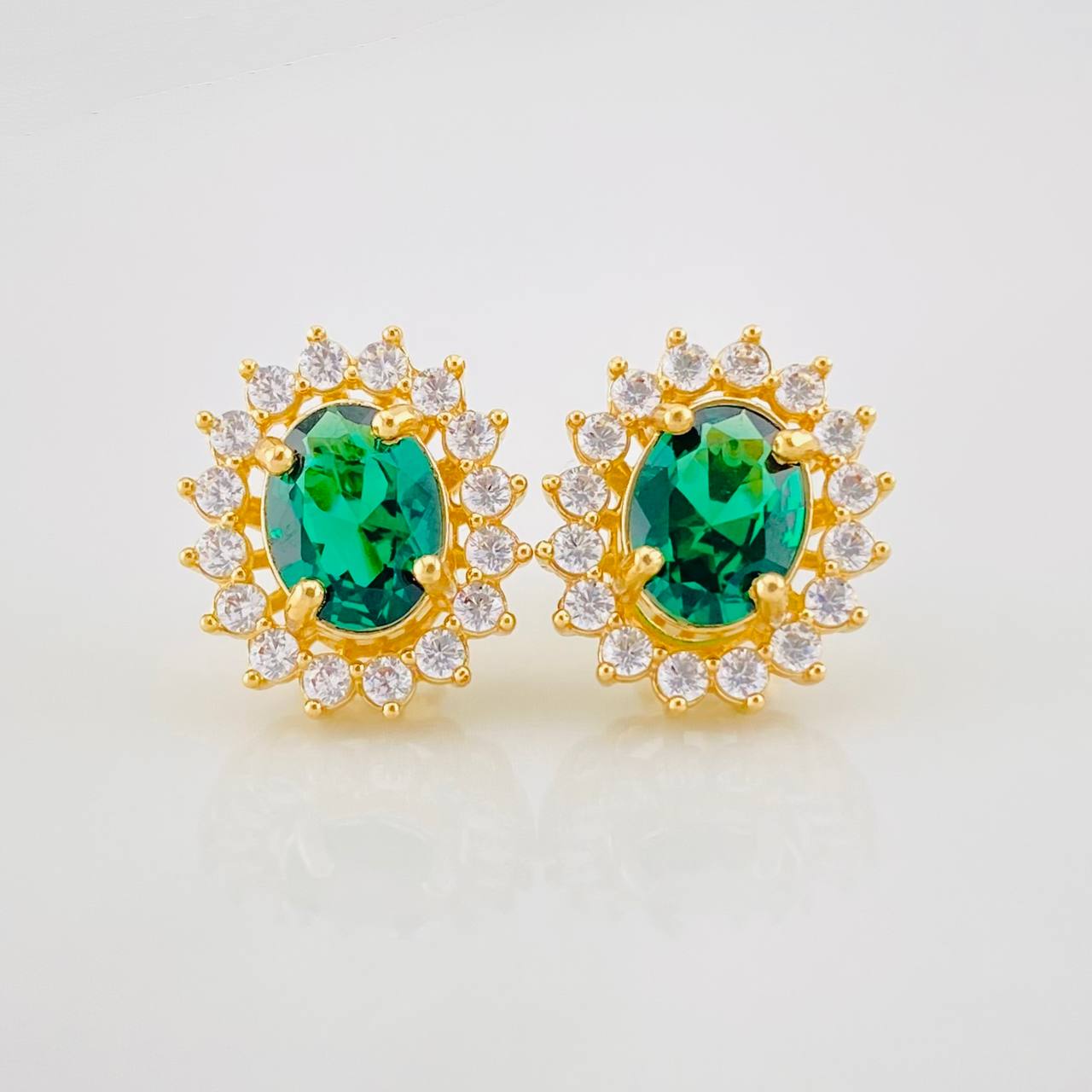 Topos Halo Circulo 4.5g / 11.34mm Oro Amarillo 18K