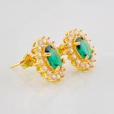 Topos Halo Circulo 4.5g / 11.34mm Oro Amarillo 18K