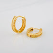 Candongas Bv 4.4g / 1.05cm Oro Amarillo 18K