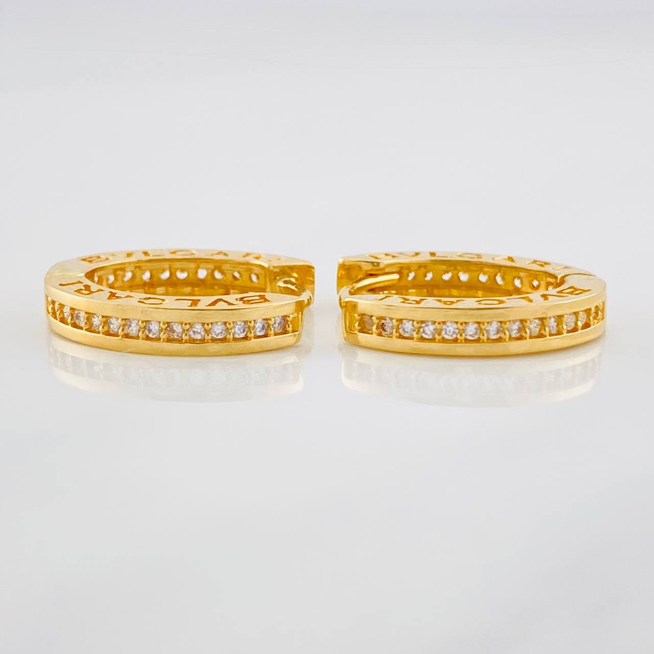 Candongas Bv 4.4g / 1.05cm Oro Amarillo 18K