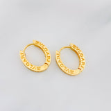 Candongas Bv 4.4g / 1.05cm Oro Amarillo 18K
