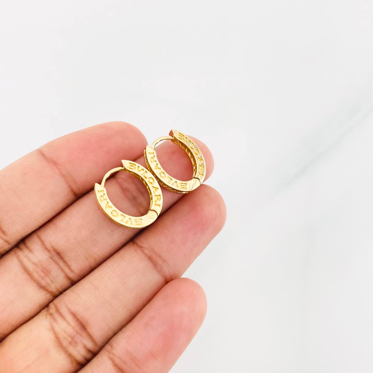 Candongas Bv 4.4g / 1.05cm Oro Amarillo 18K