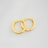 Candongas Carril 1.45g / 1cm Oro Amarillo 18K