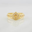 Anillo Correa Corona 2.95g / T8 3/4 Oro Amarillo 18K