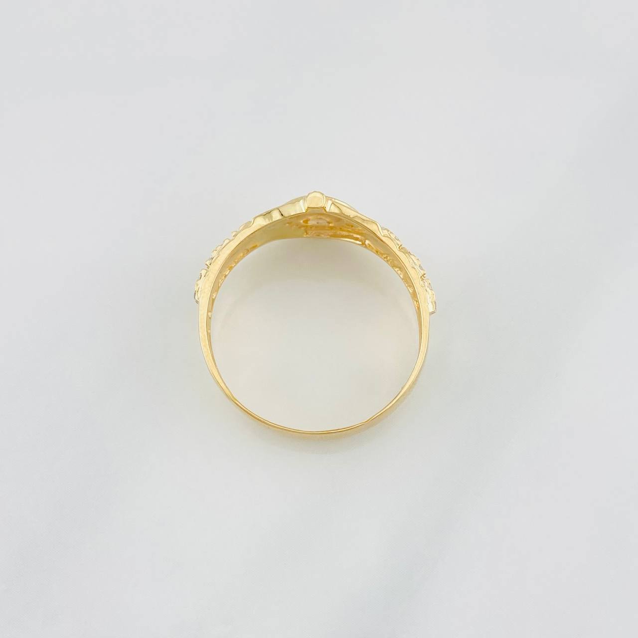 Anillo Correa Corona 2.95g / T8 3/4 Oro Amarillo 18K