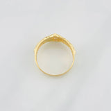 Anillo Correa Corona 2.95g / T8 3/4 Oro Amarillo 18K