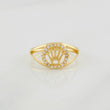 Anillo Corona 1.45g / T6 1/4 Oro Amarillo 18K
