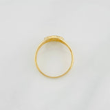 Anillo Corona 1.45g / T6 1/4 Oro Amarillo 18K