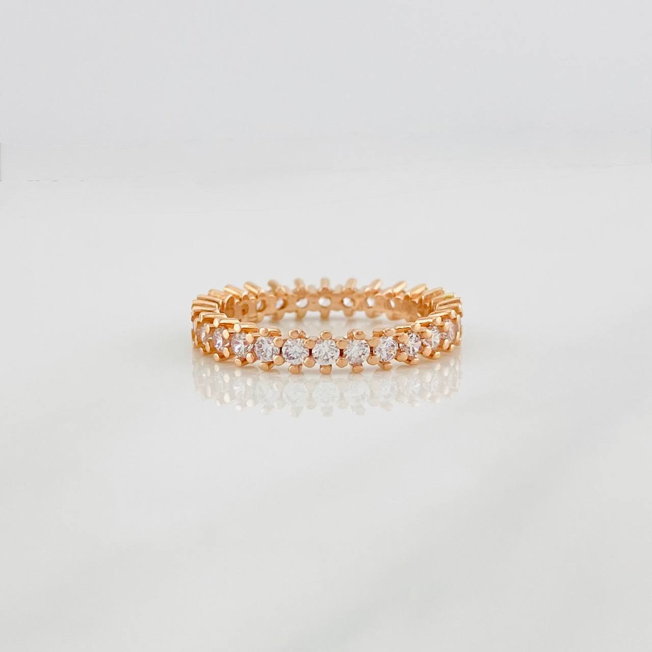Anillo Churumbela 2.85g / T6 1/4 Oro Rosa 18K