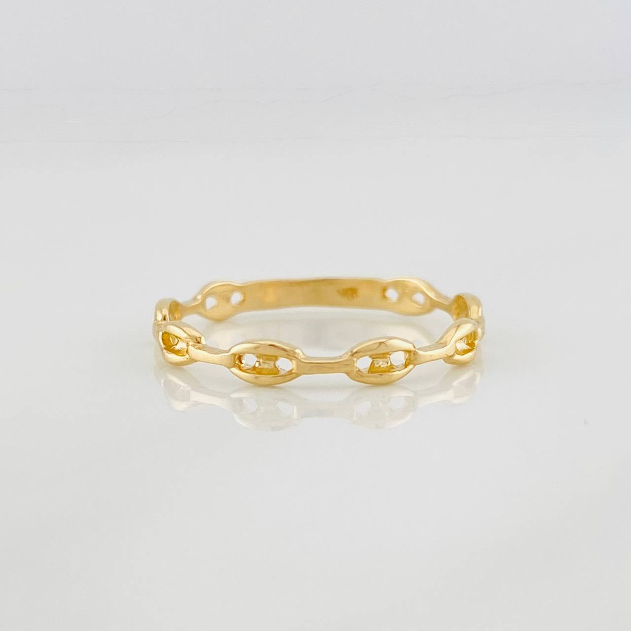 Anillo GC 1g / T7 Oro Amarillo 18K