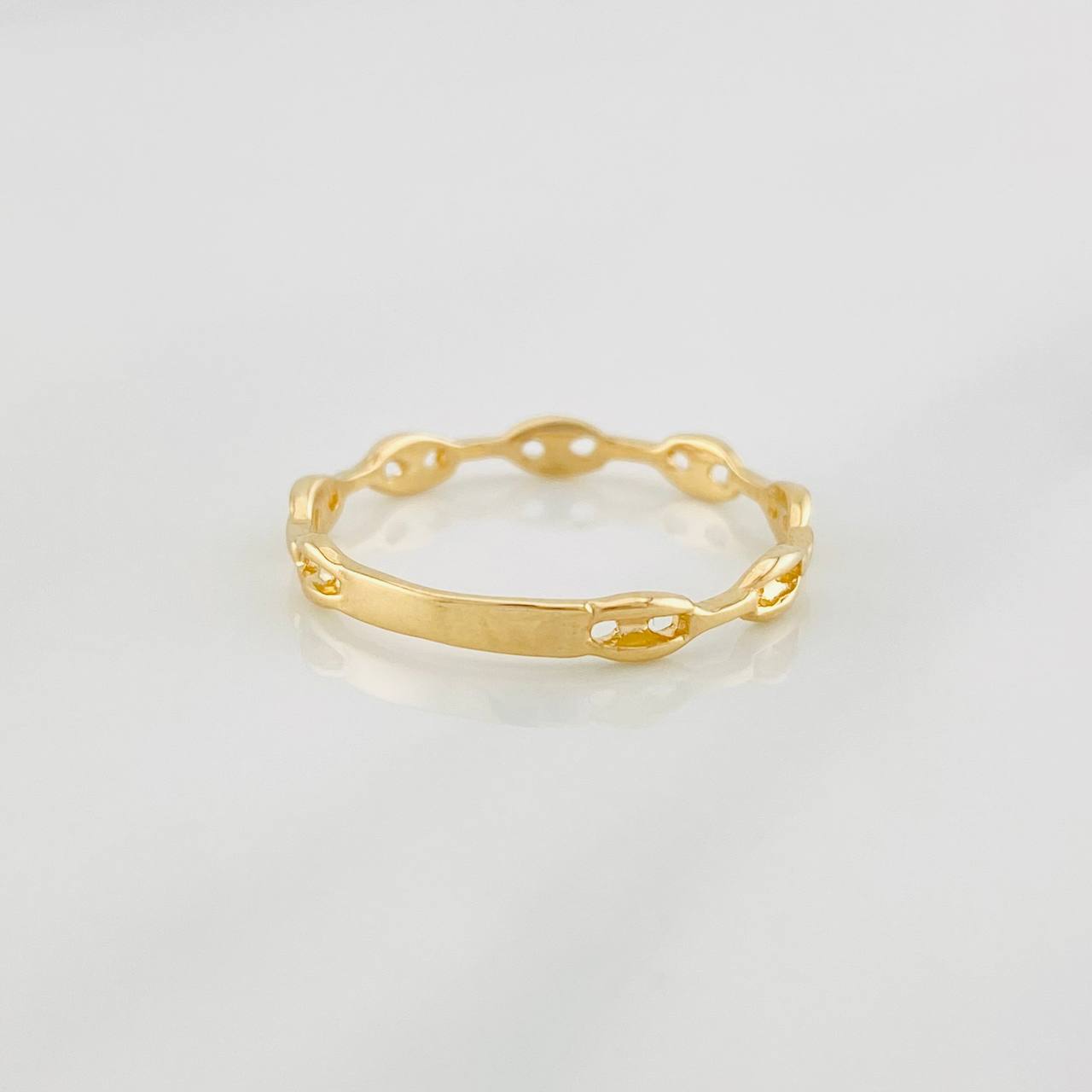 Anillo GC 1g / T7 Oro Amarillo 18K