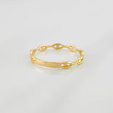 Anillo GC 0.95g / T6 1/2 Oro Amarillo 18K
