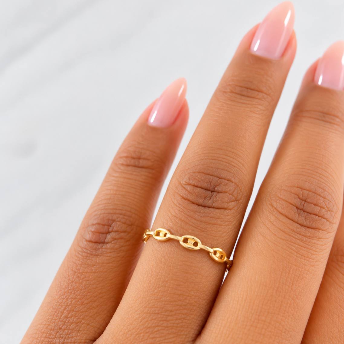 Anillo GC 0.95g / T6 1/2 Oro Amarillo 18K