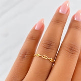 Anillo GC 0.95g / T6 1/2 Oro Amarillo 18K