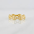 Anillo GC 1.55g / T7 1/4 Oro Amarillo 18K