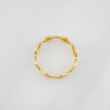 Anillo GC 1.55g / T7 1/4 Oro Amarillo 18K