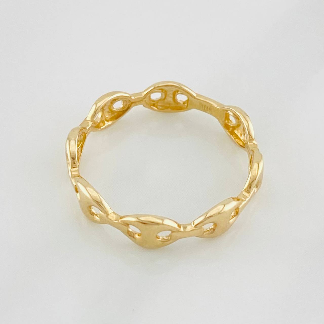 Anillo GC 1.55g / T7 1/4 Oro Amarillo 18K