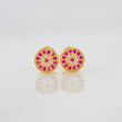 Topos Circulo Tupido 0.85g / 5.8mm Oro Amarillo 18K