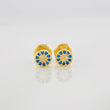 Topos Circulo Tupido 0.7g / 4.9mm Oro Amarillo 18K
