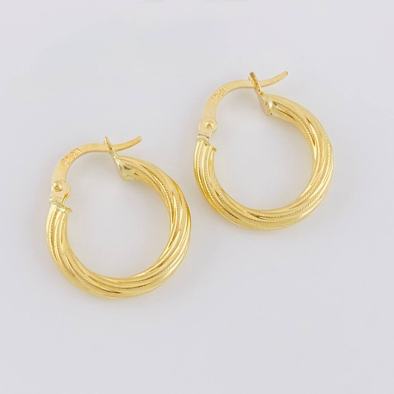 Candongas Arielle 1.85g / 2cm Oro Amarillo 18K