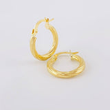 Candongas Arielle 1.85g / 2cm Oro Amarillo 18K