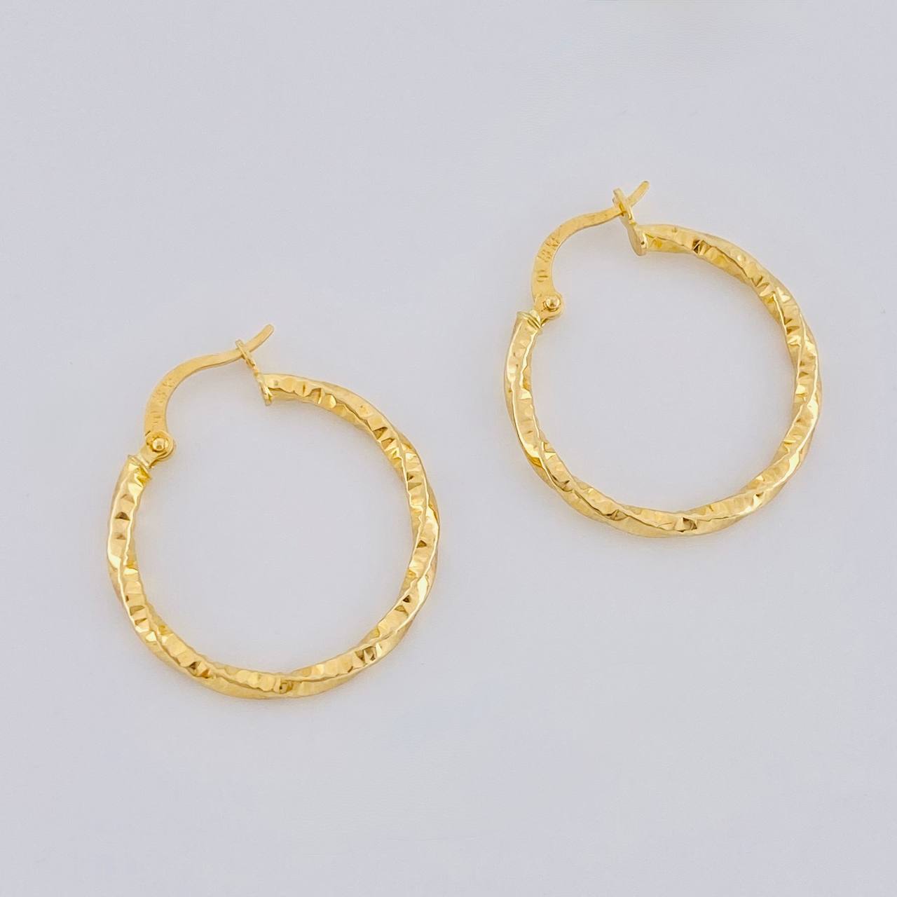 Candongas Majo 1.6g / 2.6cm Oro Amarillo 18K