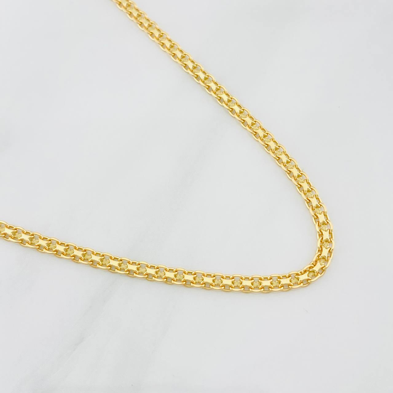 Cadena China 8.95g / 60cm / 2.53mm Oro Amarillo 18K