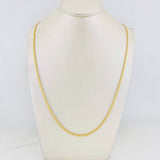 Cadena China 8.9g / 60cm / 2.51mm Oro Amarillo 18K