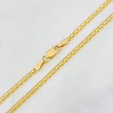 Cadena China 8.95g / 60cm / 2.53mm Oro Amarillo 18K